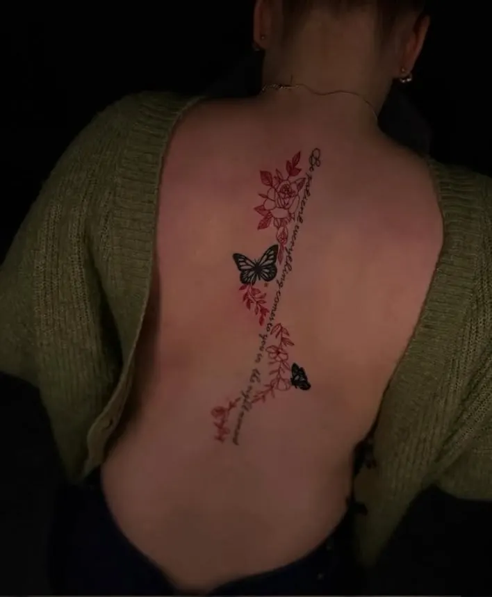 Fineline Tattoo von Miri Beauty