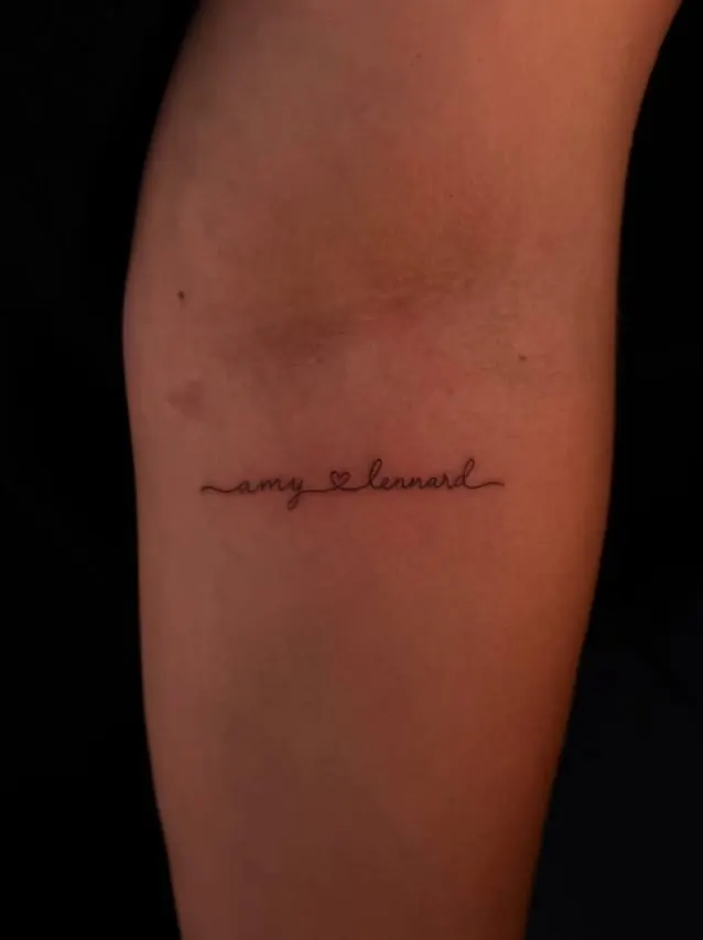 Fineline Tattoo von Miri Beauty